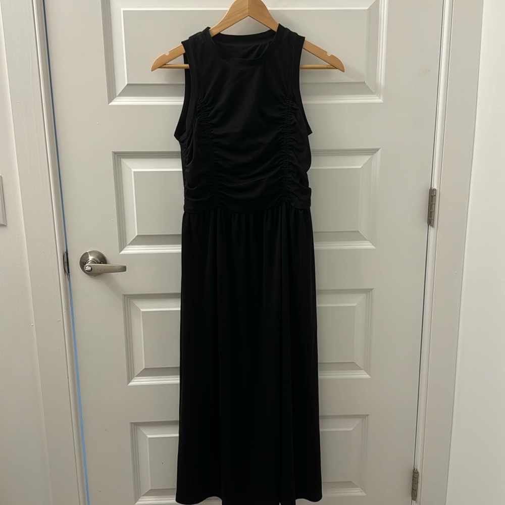 black dress